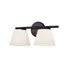 Justice Designs - Envoy Bath Bar - FSN-8072-OPAL-MBLK | Montreal Lighting & Hardware