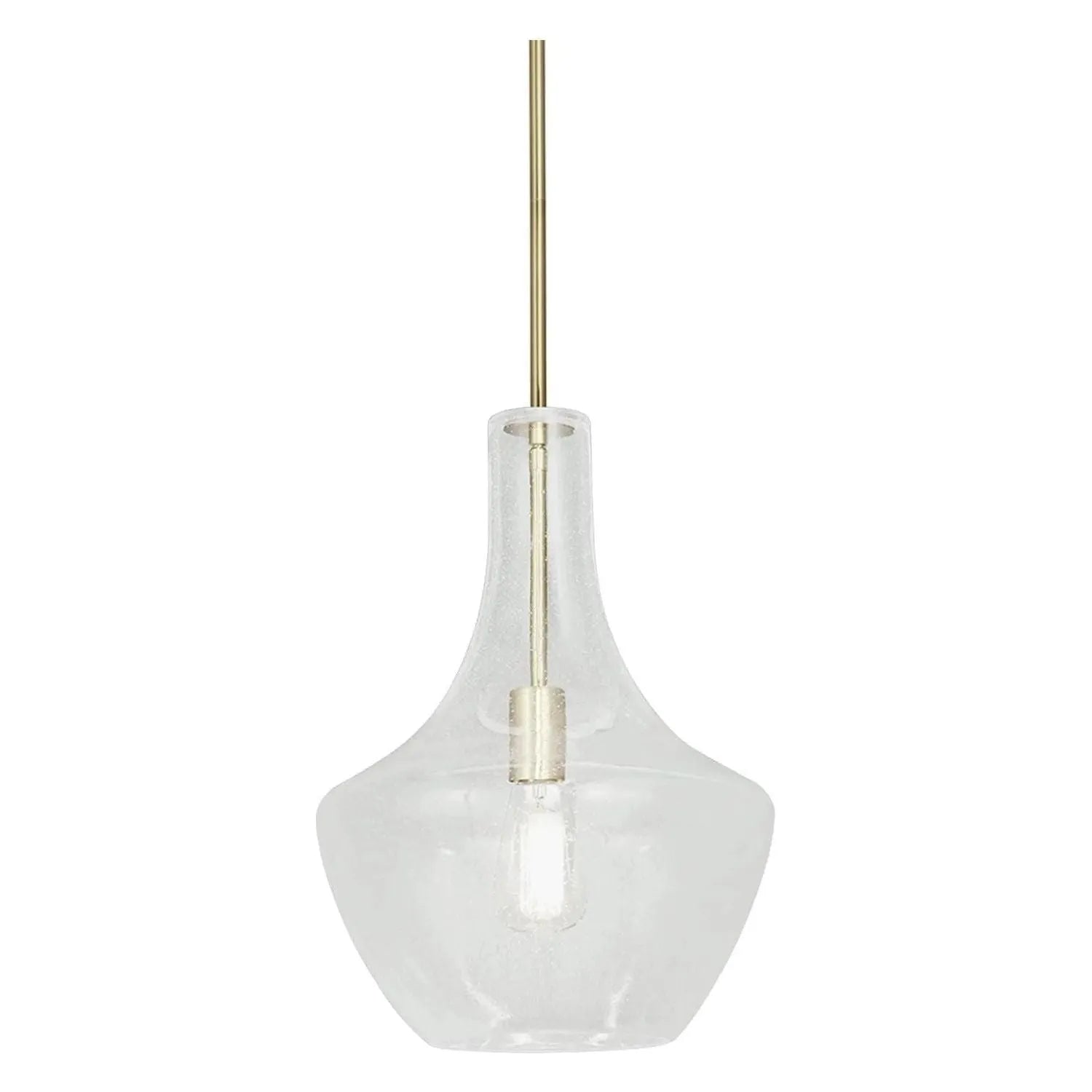 Justice Designs - Harlow Pendant - FSN-4170-SEED-BRSS | Montreal Lighting & Hardware