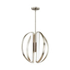 Justice Designs - Liv LED Chandelier - NSH-4301-NCKL | Montreal Lighting & Hardware