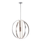 Justice Designs - Liv LED Chandelier - NSH-4301-NCKL | Montreal Lighting & Hardware
