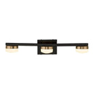 Justice Designs - Puck LED Bath Bar - FSN-8993-OPAL-MBBR | Montreal Lighting & Hardware
