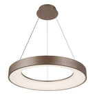 Justice Designs - Sway LED Pendant - ACR-4060-OPAL-LTBZ | Montreal Lighting & Hardware