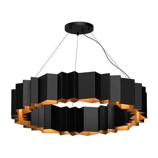 Kuzco Lighting - Akira Chandelier - CH58040-BK/GD | Montreal Lighting & Hardware