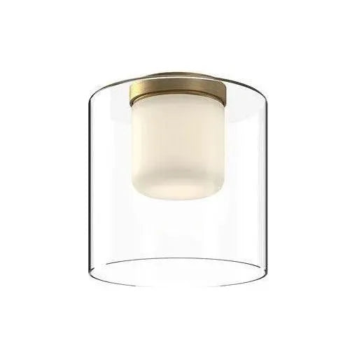 Kuzco Lighting - Birch LED Flush Mount - FM53509-BG/CL | Montreal Lighting & Hardware