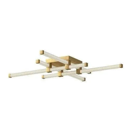 Kuzco Lighting - Blade LED Flush Mount - FM23534-BG | Montreal Lighting & Hardware