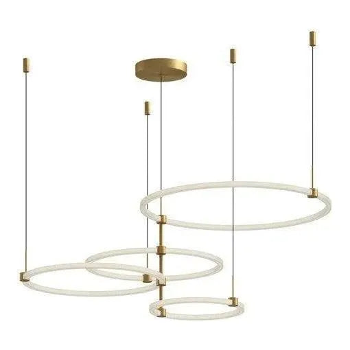 Kuzco Lighting - Bruni LED Chandelier - CH24755-BG | Montreal Lighting & Hardware