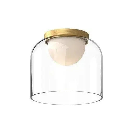 Kuzco Lighting - Cedar LED Flush Mount - FM52508-BG/CL | Montreal Lighting & Hardware
