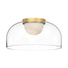 Kuzco Lighting - Cedar LED Flush Mount - FM52508-BG/CL | Montreal Lighting & Hardware