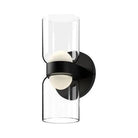 Kuzco Lighting - Cedar LED Wall Sconce - WS52511-BK/CL | Montreal Lighting & Hardware