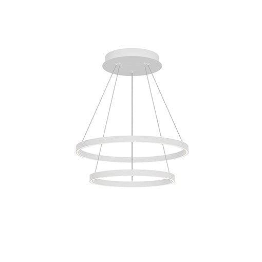 Kuzco Lighting - Cerchio LED Chandelier - CH87224-WH | Montreal Lighting & Hardware