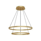 Kuzco Lighting - Cerchio LED Chandelier - CH87232-BG | Montreal Lighting & Hardware
