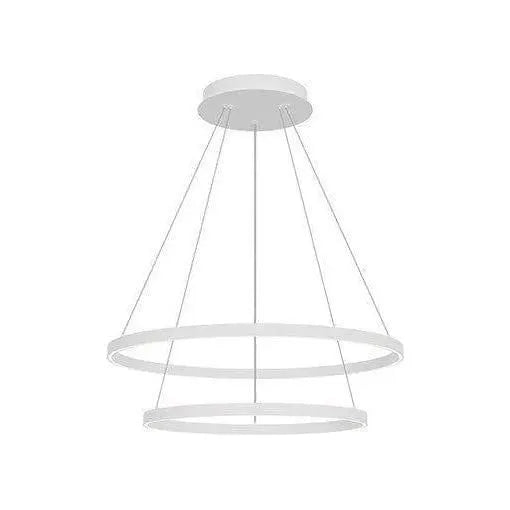 Kuzco Lighting - Cerchio LED Chandelier - CH87232-WH | Montreal Lighting & Hardware