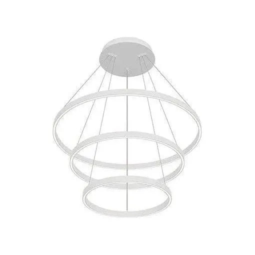 Kuzco Lighting - Cerchio LED Chandelier - CH87332-WH | Montreal Lighting & Hardware