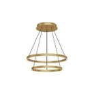 Kuzco Lighting - Cerchio LED Chandelier - CH87824-BG | Montreal Lighting & Hardware