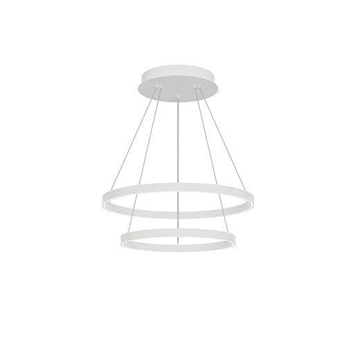 Kuzco Lighting - Cerchio LED Chandelier - CH87824-WH | Montreal Lighting & Hardware