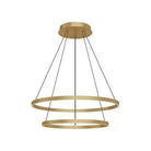 Kuzco Lighting - Cerchio LED Chandelier - CH87832-BG | Montreal Lighting & Hardware