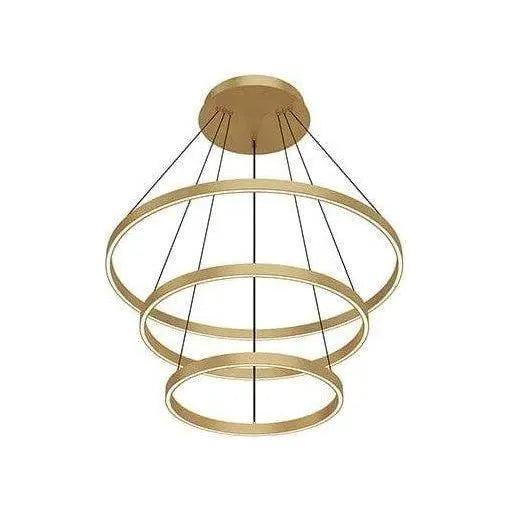 Kuzco Lighting - Cerchio LED Chandelier - CH87932-BG | Montreal Lighting & Hardware