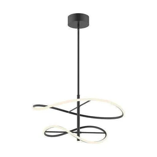 Kuzco Lighting - Collide LED Pendant - PD96416-BK | Montreal Lighting & Hardware