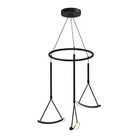 Kuzco Lighting - Mobil LED Chandelier - CH81527-BK | Montreal Lighting & Hardware