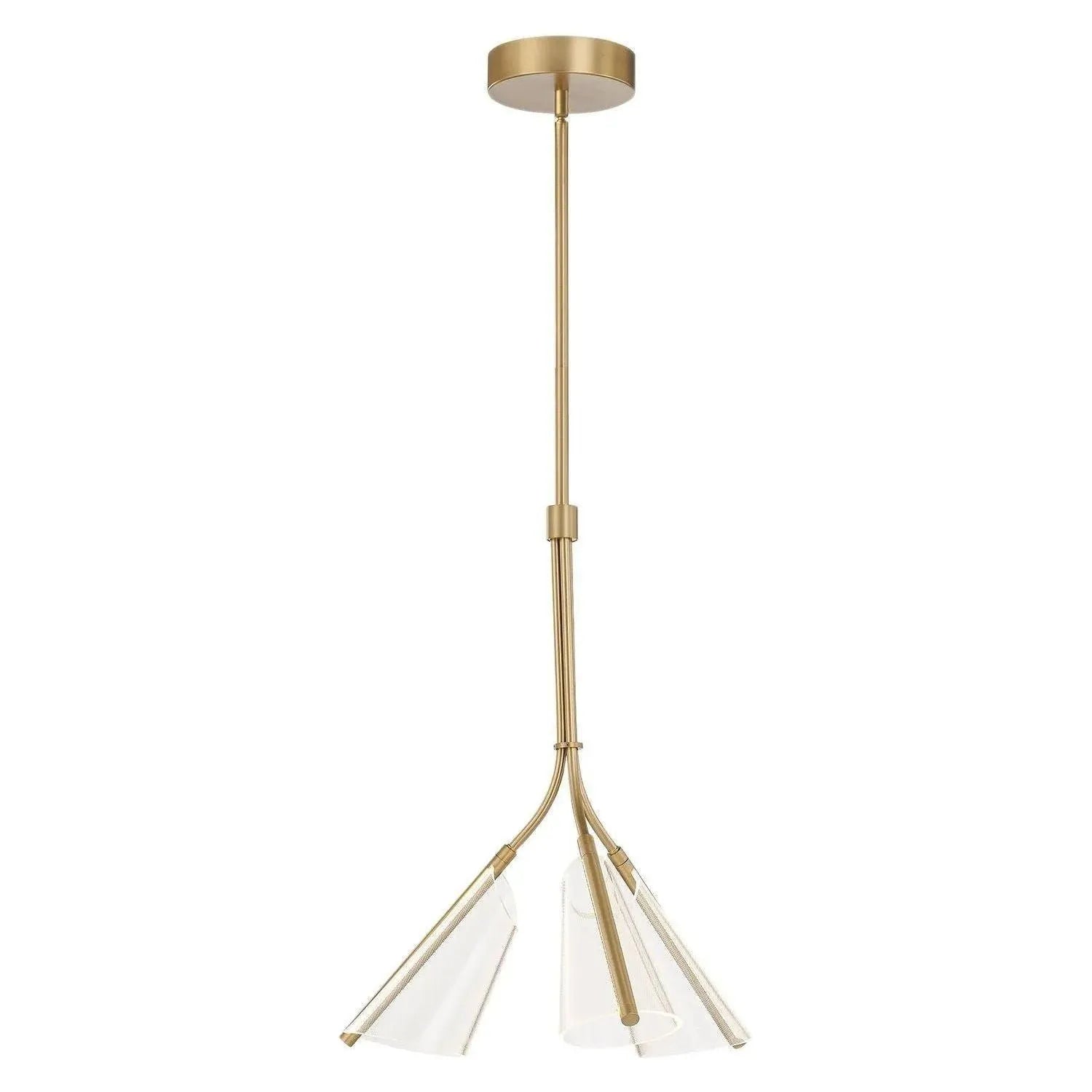 Kuzco Lighting - Mulberry LED Triple Pendant - PD62622-BG/LG | Montreal Lighting & Hardware