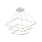 Kuzco Lighting - Piazza 3-Tier Chandelier - CH88332-WH | Montreal Lighting & Hardware
