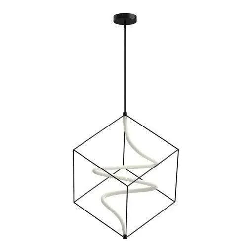 Kuzco Lighting - Script LED Pendant - PD29226-BK | Montreal Lighting & Hardware