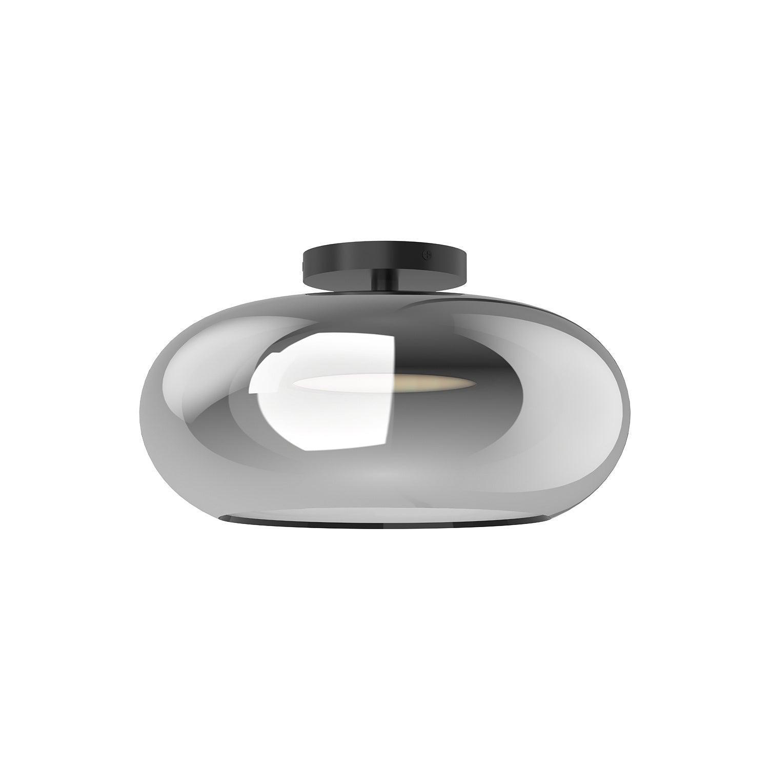 Kuzco Lighting - Trinity LED Semi-Flush Mount - SF62014-BK/CH | Montreal Lighting & Hardware