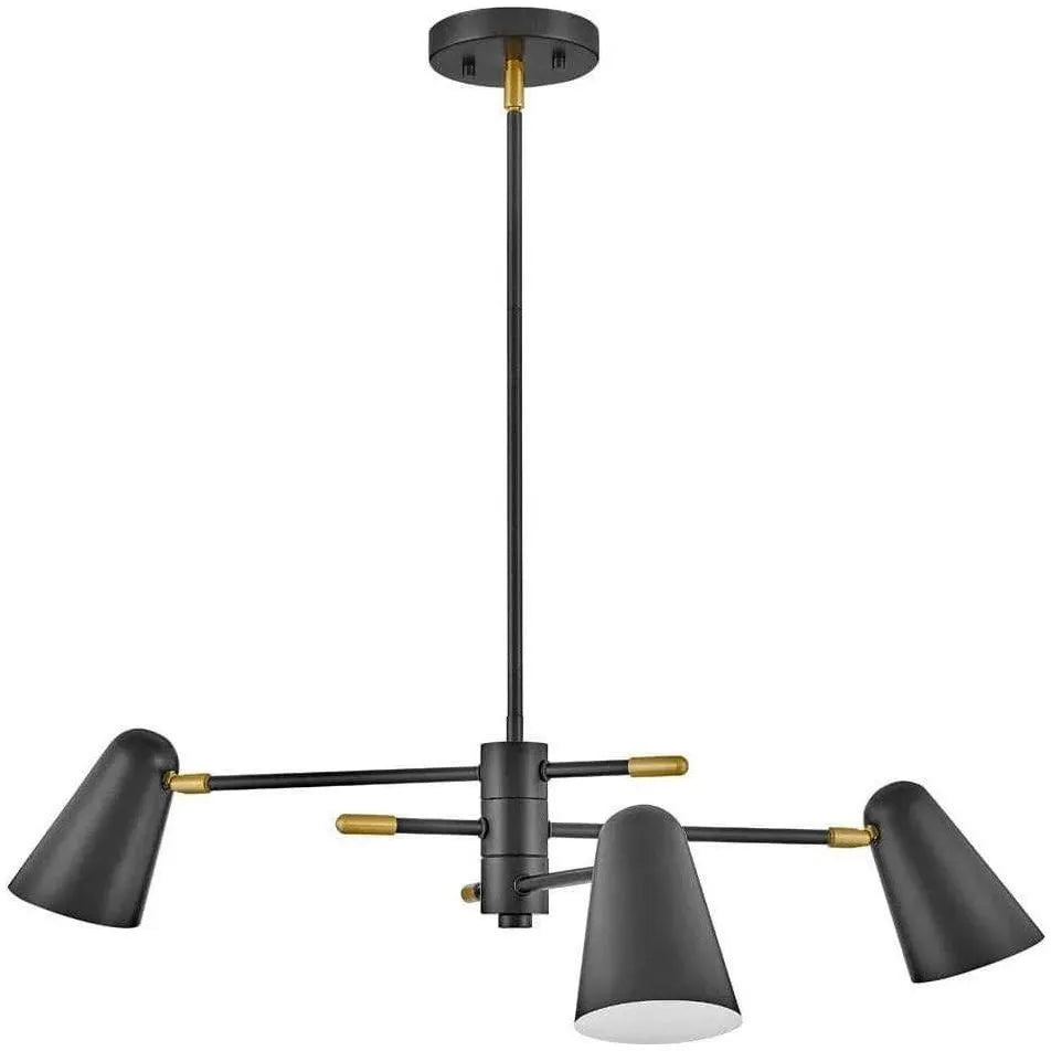 Lark - Birdie LED Chandelier - 83543BK | Montreal Lighting & Hardware