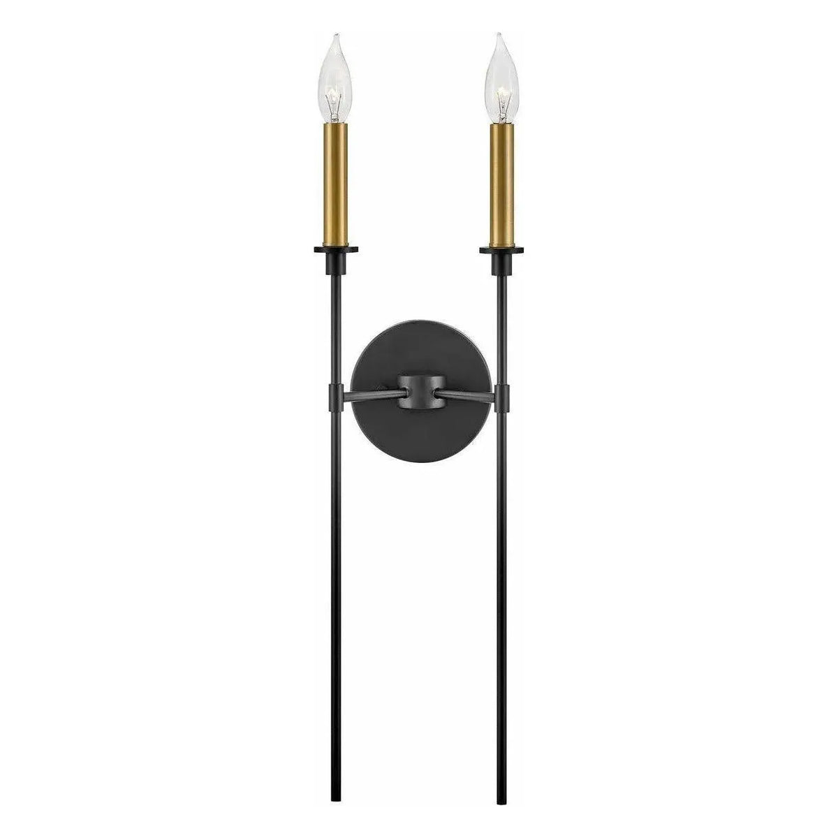 Lark - Hux Wall Sconce - 83072BK | Montreal Lighting & Hardware