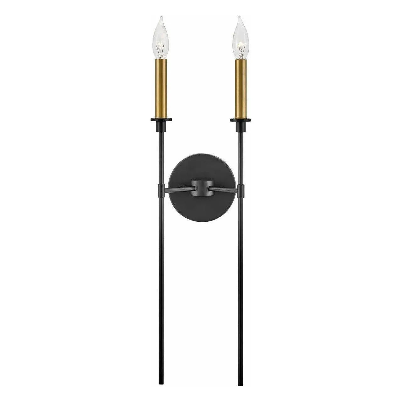 Lark - Hux Wall Sconce - 83070BK | Montreal Lighting & Hardware