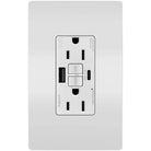 Legrand Radiant - radiant® 15A Tamper Resistant Outdoor Self Test GFCI USB Type A/C Outlet - 1597TRWRUSBACW | Montreal Lighting & Hardware