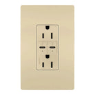 Legrand Radiant - radiant® 15A Tamper Resistant Ultra Fast PLUS Power Delivery USB Type C/C Outlet - R26USBPDI | Montreal Lighting & Hardware