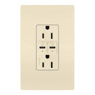 Legrand Radiant - radiant® 15A Tamper Resistant Ultra Fast PLUS Power Delivery USB Type C/C Outlet - R26USBPDLA | Montreal Lighting & Hardware