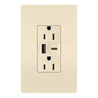 Legrand Radiant - radiant® 15A Tamper Resistant Ultra Fast USB Type A/C Outlet - R26USBAC6LA | Montreal Lighting & Hardware