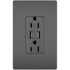 Legrand Radiant - radiant® 15A Tamper Resistant USB Outlet - TM826USBBK | Montreal Lighting & Hardware