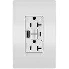 Legrand Radiant - radiant® 20A Tamper Resistant Outdoor Self Test GFCI USB Type A/C Outlet - 2097TRWRUSBACW | Montreal Lighting & Hardware