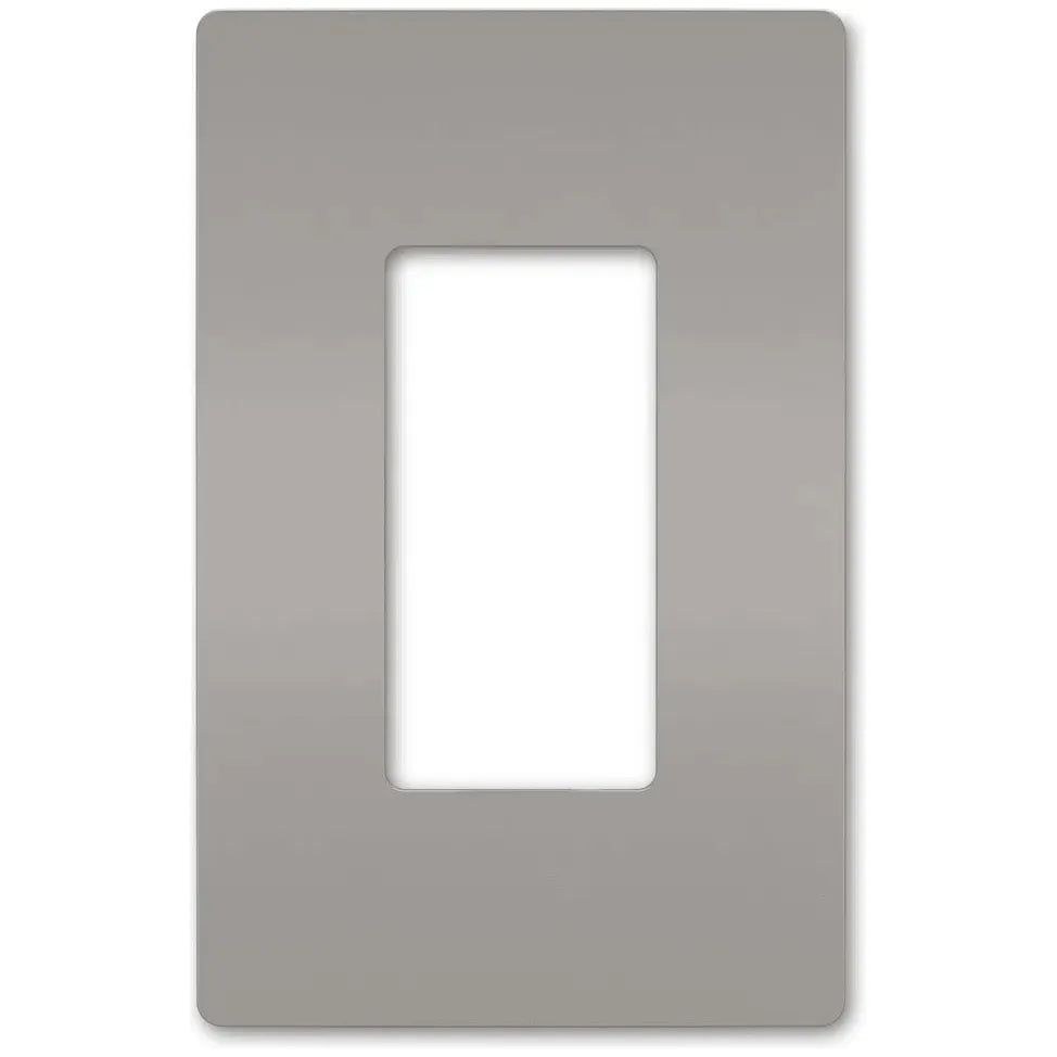 Legrand Radiant - radiant® One-Gang Screwless Wall Plate - RWP26GRY | Montreal Lighting & Hardware