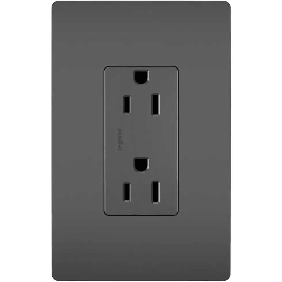 Legrand Radiant - radiant® Outlet - 885BK | Montreal Lighting & Hardware