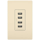 Legrand Radiant - radiant® Quad USB Charger - TM8USB4LACC6 | Montreal Lighting & Hardware