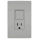 Legrand Radiant - radiant® Single Pole/3-Way Switch with 15A Tamper-Resistant Outlet - RCD38TRGRY | Montreal Lighting & Hardware