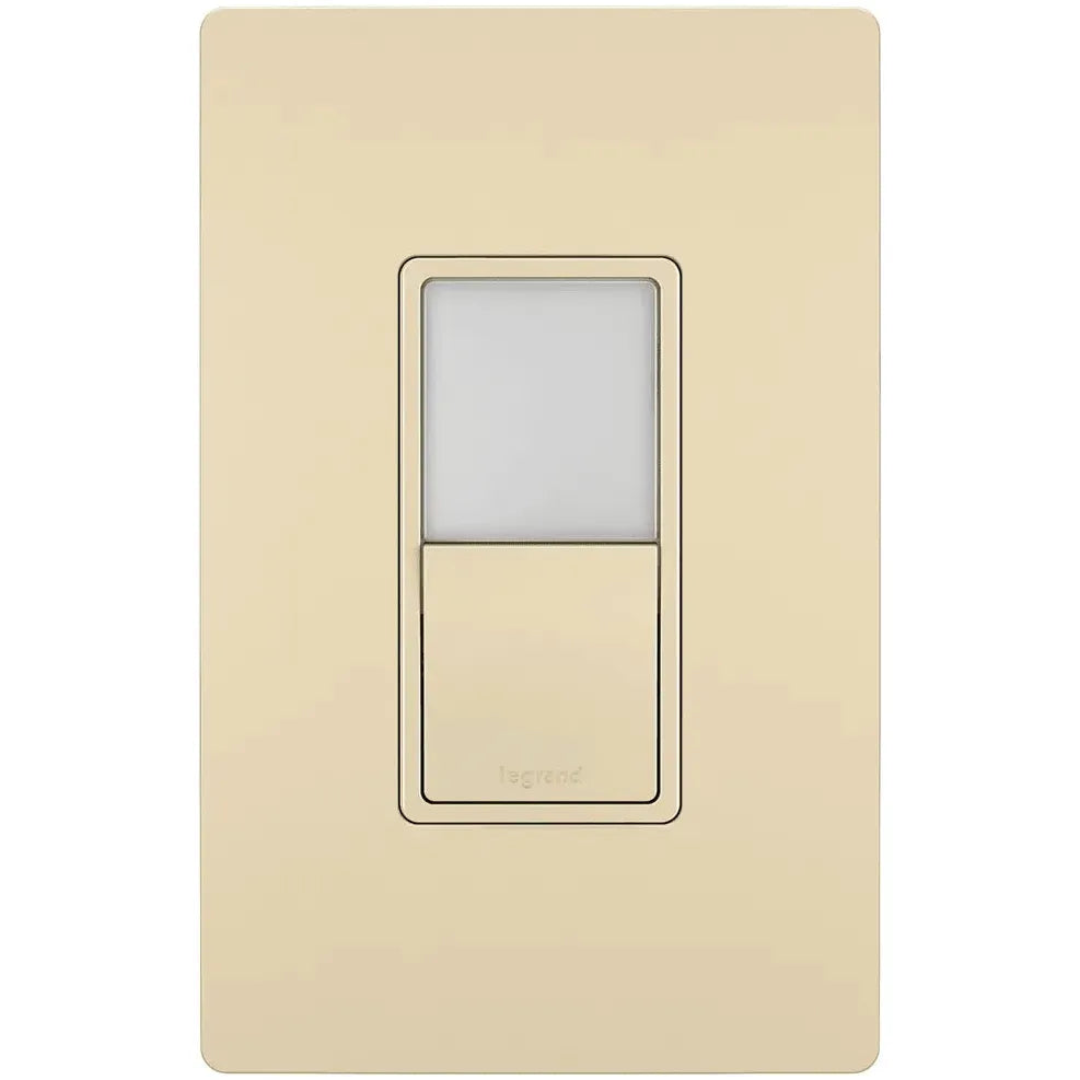 Legrand Radiant - radiant® Single Pole/3-Way Switch with Night Light - NTL873BKCC6 | Montreal Lighting & Hardware
