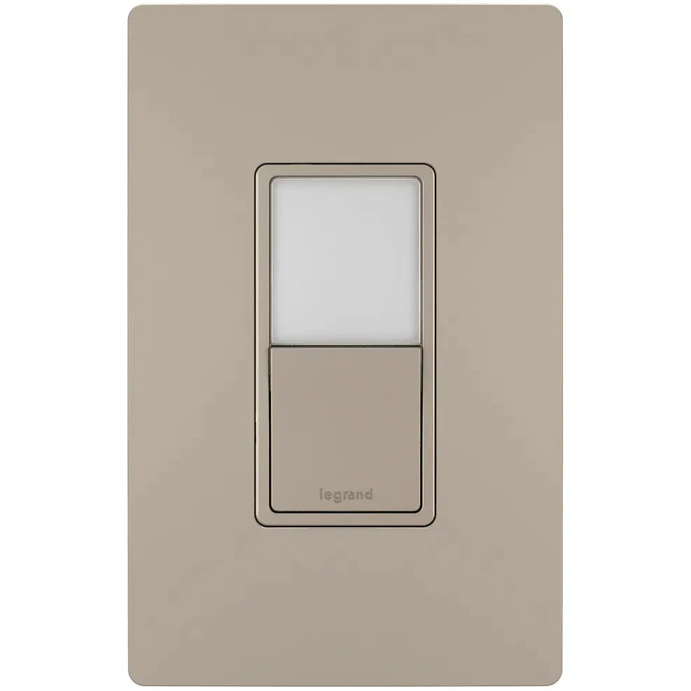 Legrand Radiant - radiant® Single Pole/3-Way Switch with Night Light - NTL873NICC6 | Montreal Lighting & Hardware