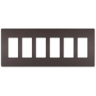 Legrand Radiant - radiant® Six-Gang Screwless Wall Plate - RWP266DB | Montreal Lighting & Hardware