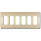 Legrand Radiant - radiant® Six-Gang Screwless Wall Plate - RWP266I | Montreal Lighting & Hardware