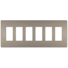 Legrand Radiant - radiant® Six-Gang Screwless Wall Plate - RWP266NI | Montreal Lighting & Hardware