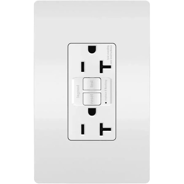 Radiant® Spec Grade 20A Self Test GFCI Prise