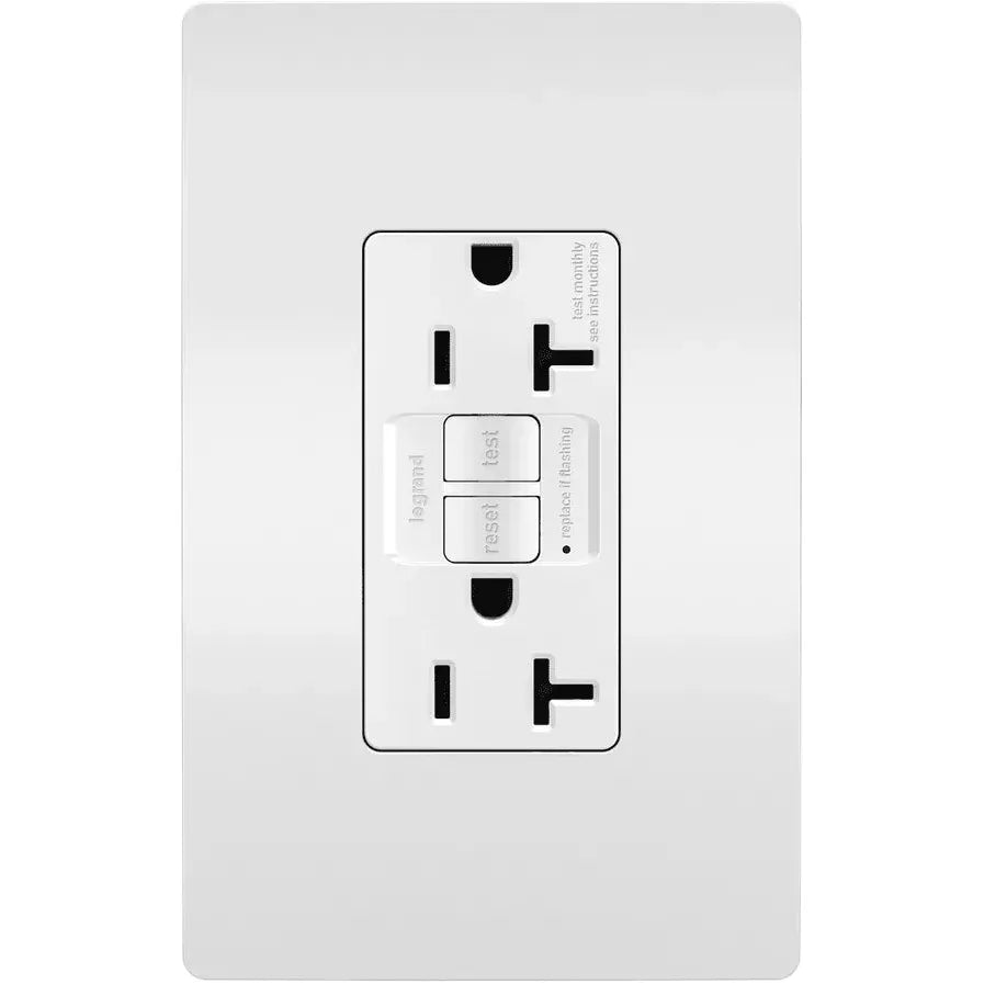 Legrand Radiant - radiant® Spec Grade 20A Self Test GFCI Receptacle - 2097 | Montreal Lighting & Hardware