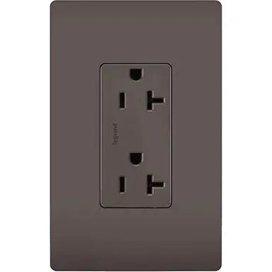 Legrand Radiant - radiant® Spec Grade 20A Tamper Resistant Receptacle - TR26352R | Montreal Lighting & Hardware