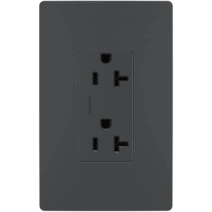 Legrand Radiant - radiant® Spec Grade 20A Tamper Resistant Receptacle - TR26352RGCC6 | Montreal Lighting & Hardware