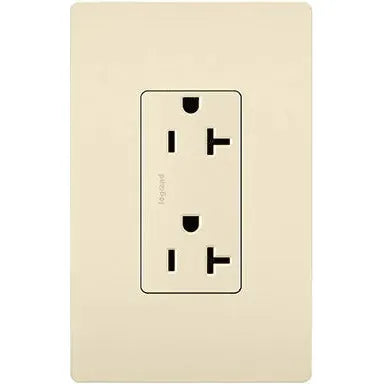 Legrand Radiant - radiant® Spec Grade 20A Tamper Resistant Receptacle - TR26352RLA | Montreal Lighting & Hardware